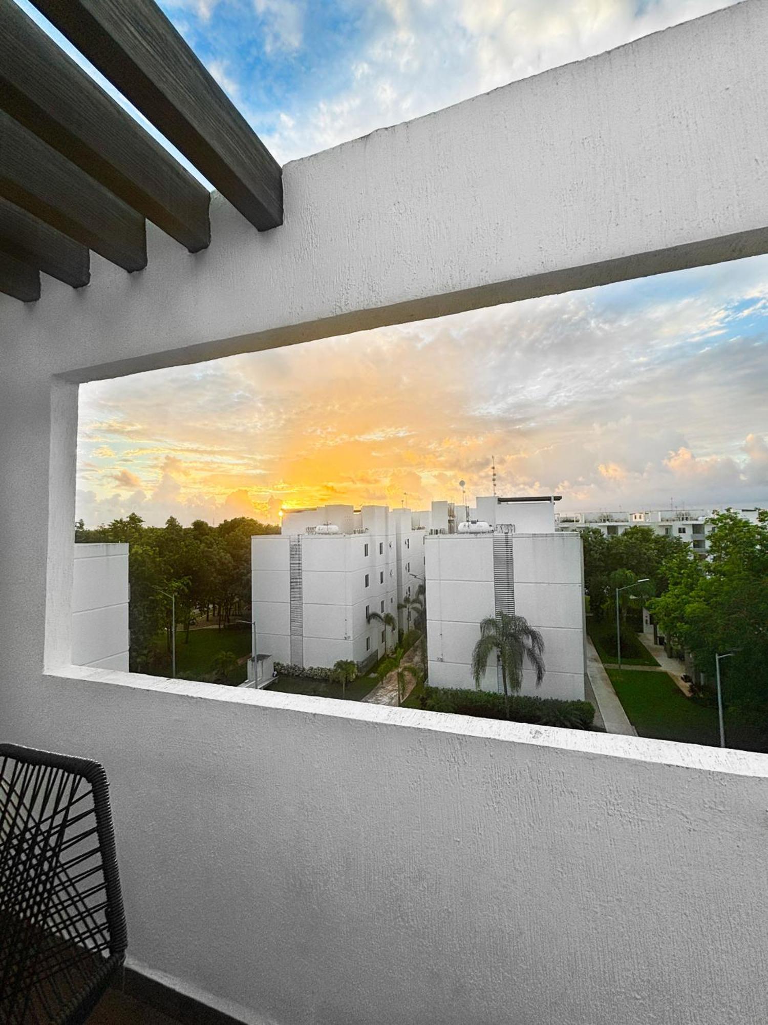 Kuxaan Cielo Departamento Con Rooftop Terraza Privada Cerca De La Playa Apartamento *