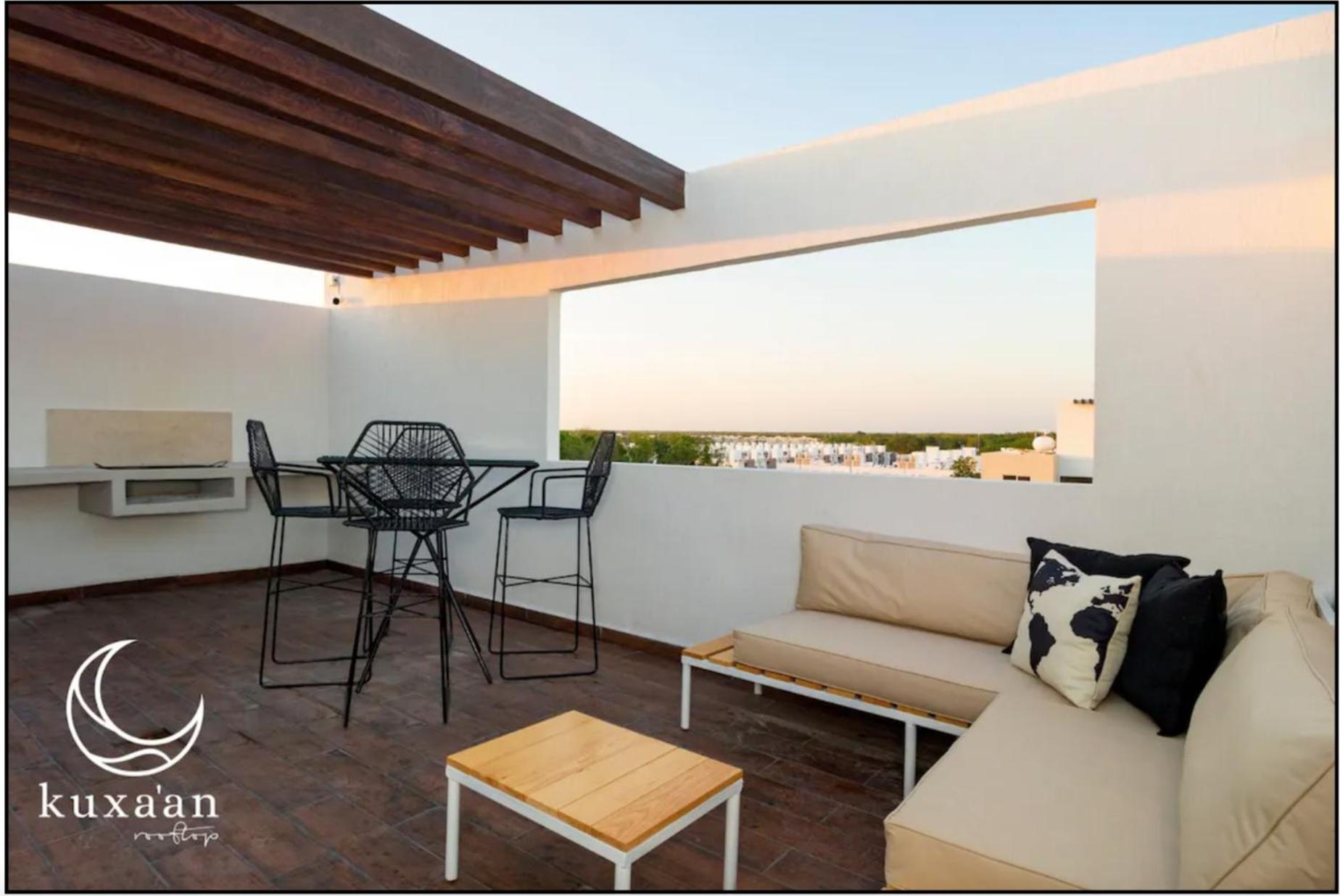 Kuxaan Cielo Departamento Con Rooftop Terraza Privada Cerca De La Playa