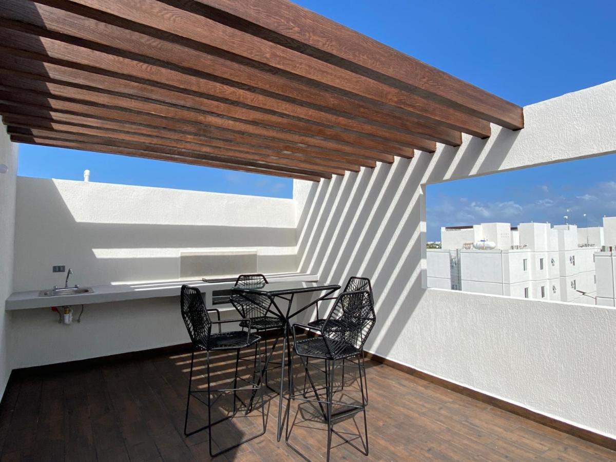 Apartamento Kuxaan Cielo Departamento Con Rooftop Terraza Privada Cerca De La Playa *